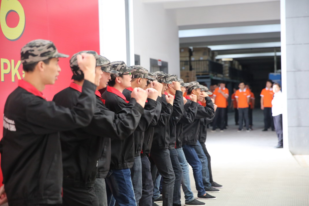 “亮劍，2016”——暨科恩第二屆動(dòng)力落地晨會(huì)PK大賽